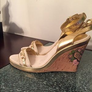 Coach wedge sandals